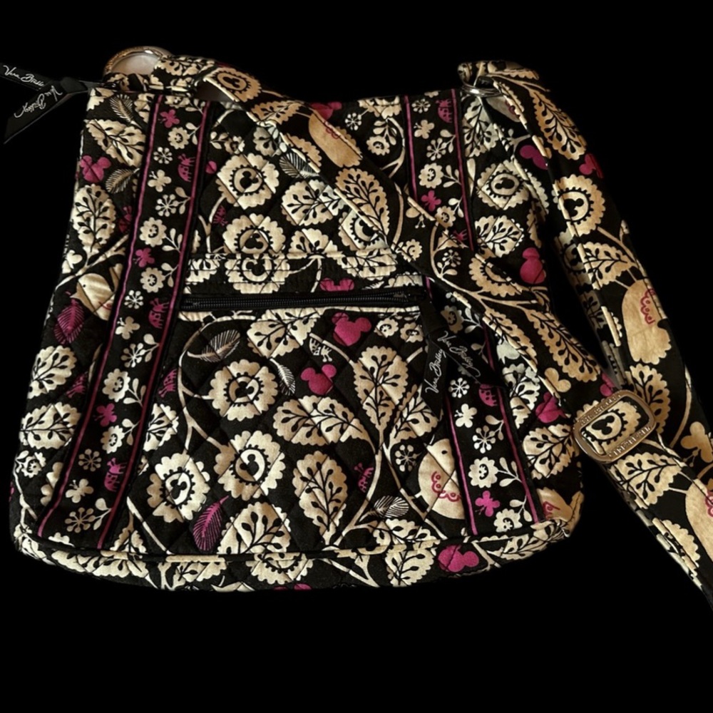 Vera Bradley Disney Hipster in Mickey Meets Birdie pattern- RARE - Picture 2 of 8